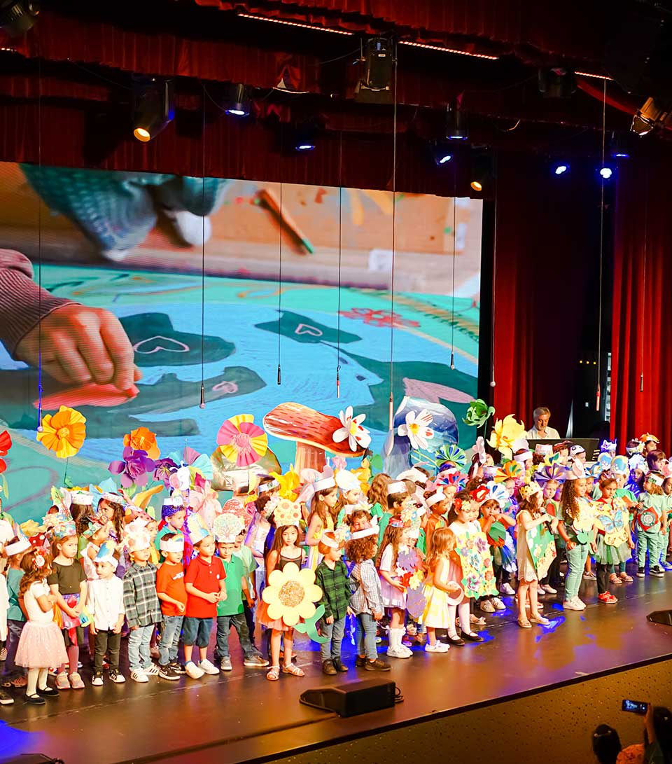 Learners during a school celebration