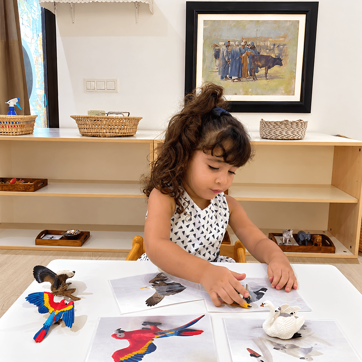 Learning in our Montessori community