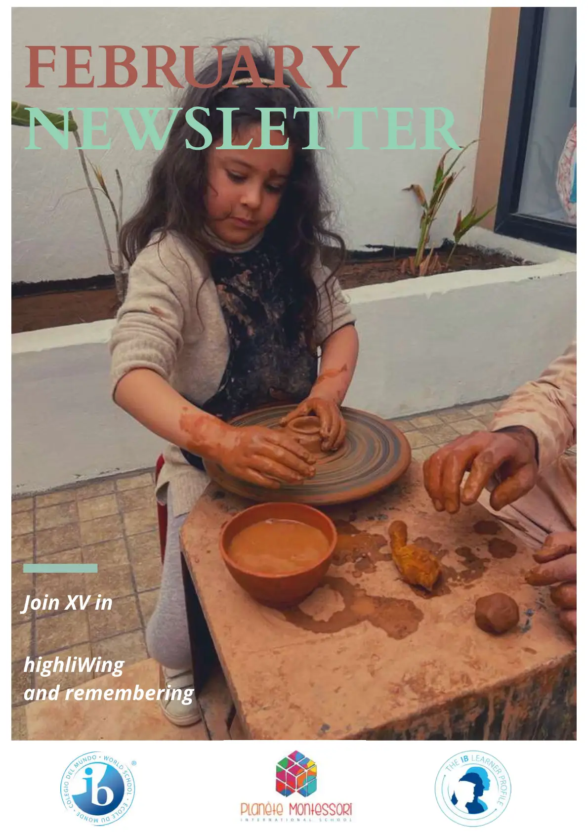 Cover of the February Newsletter
