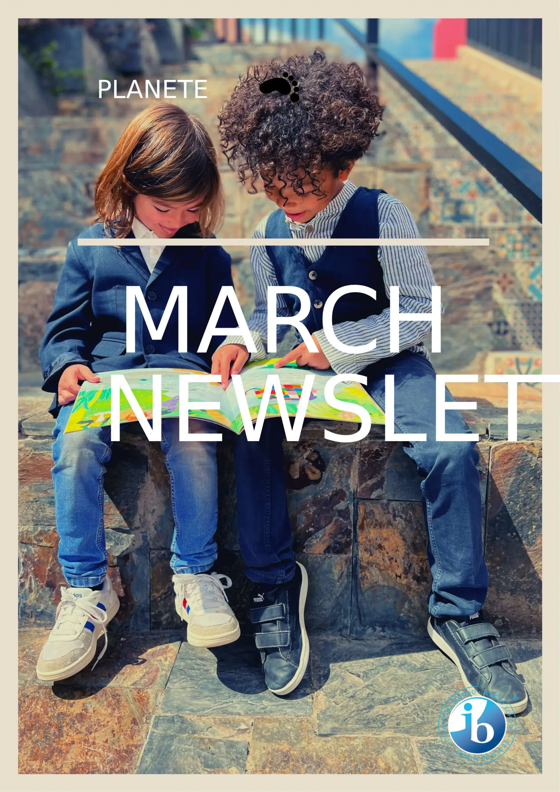 Cover of the March Newsletter
